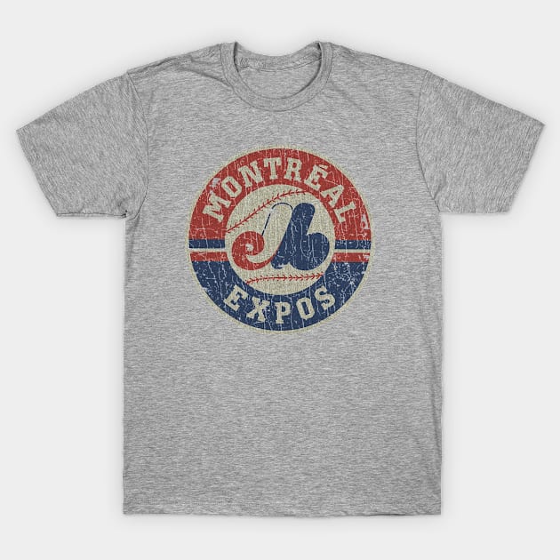 MONTREAL EXPOS 80S -  RETRO STYLE T-Shirt by lekhartimah